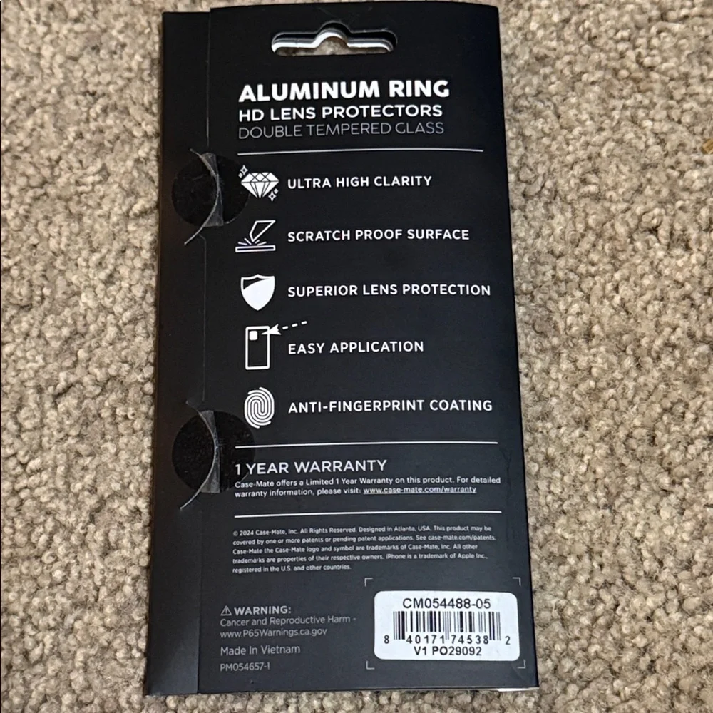 Case-mate - Aluminum Ring HD LENS PROTECTORS